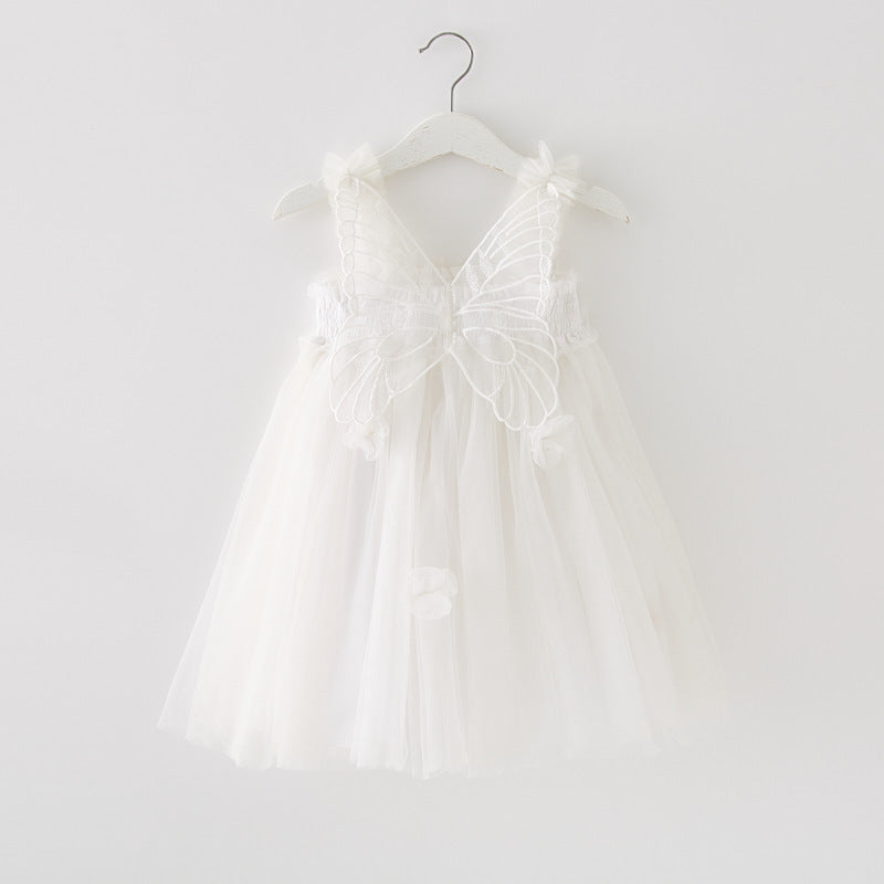 Vestido de princesa con tirantes para niños Pettiskirt