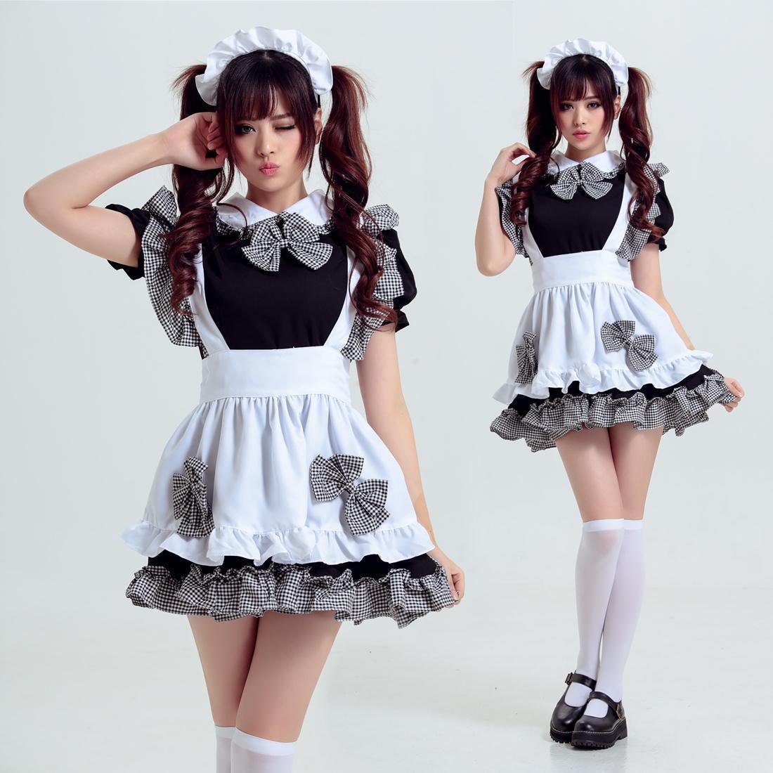 Women's Fashion Personality Maid Dress