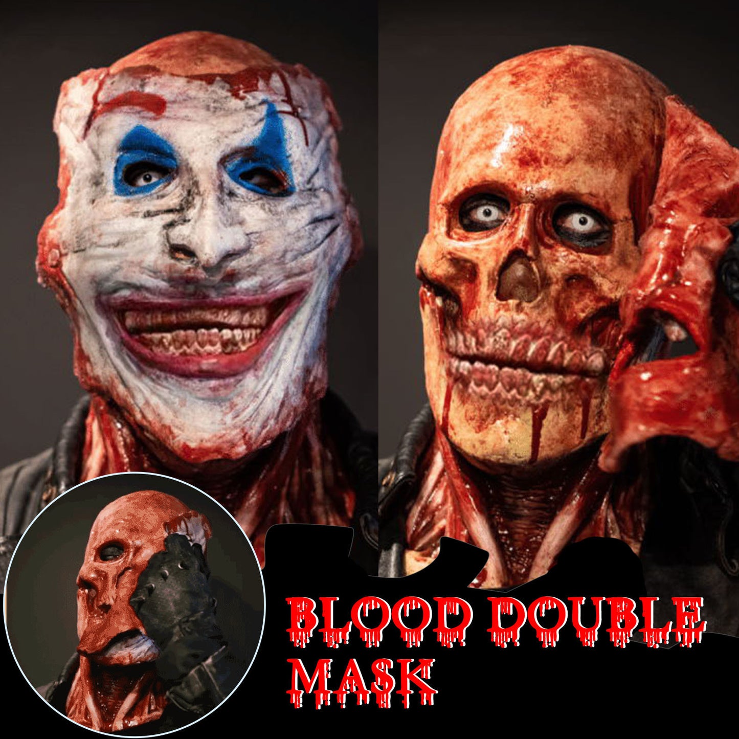 Halloween Horror Mask Headgear