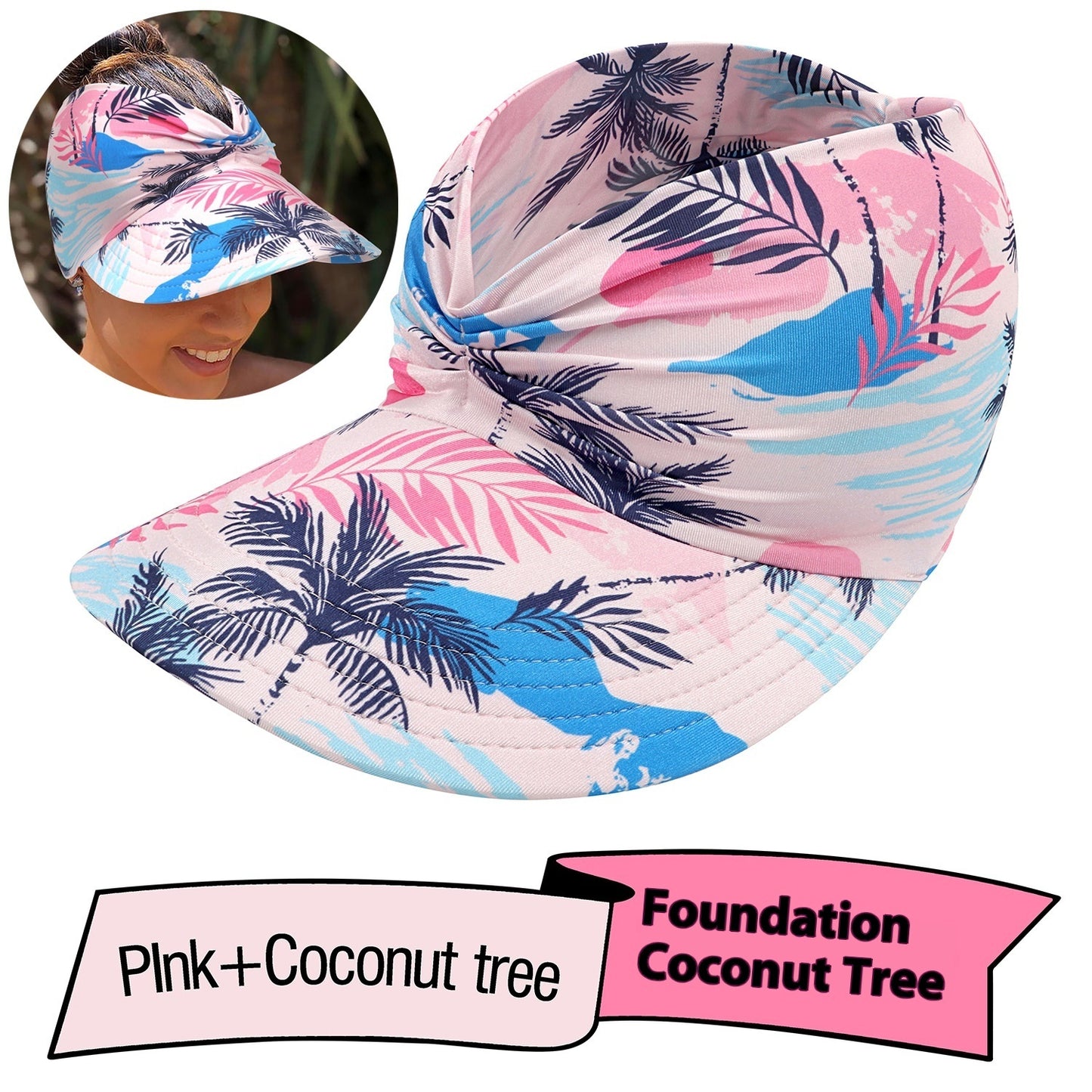 Printed Sun Hat Sun Protection UV Big Brim